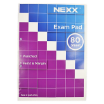 Nexx A4 Exam Pad Punched 80 page